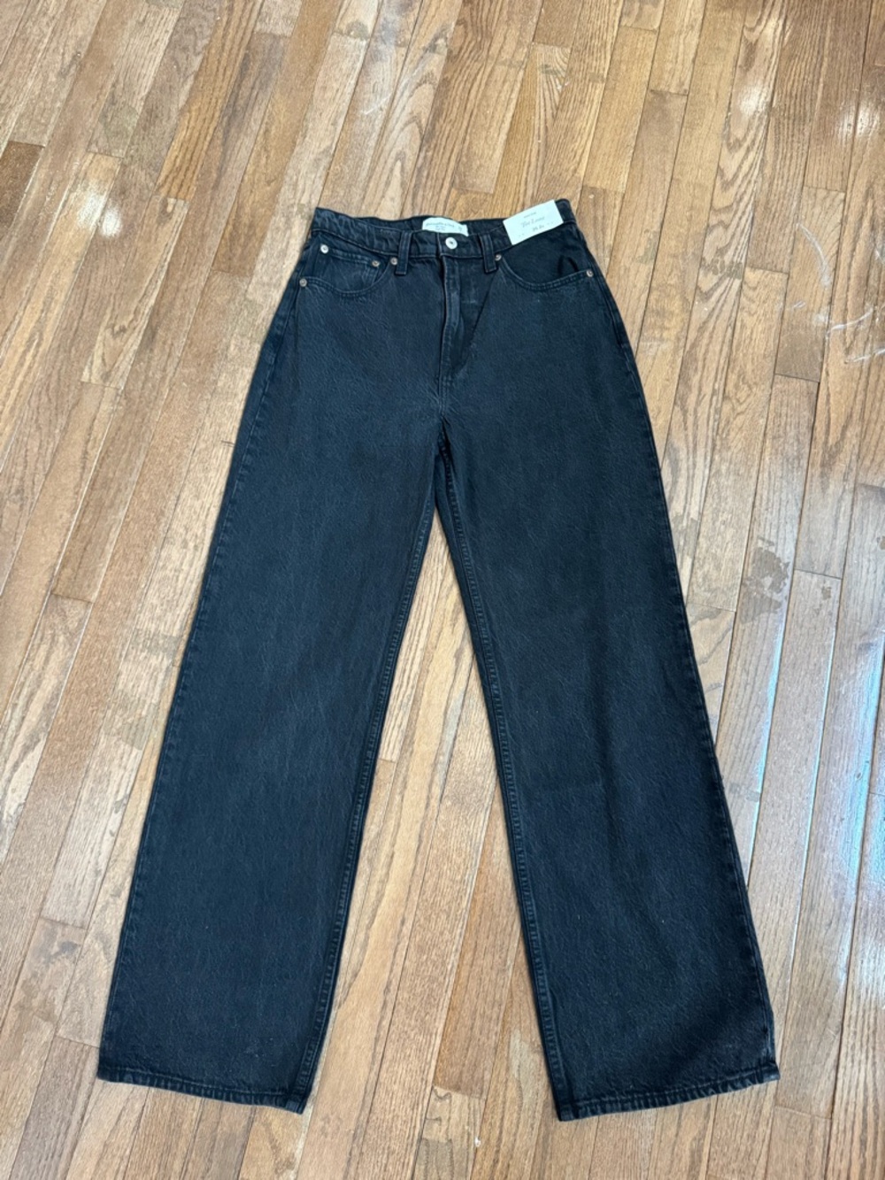 NEW Abercrombie & Fitch Black The Loose Jeans